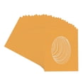 thumbnail image 3 of Golden Orange Picture Frame Mat for 12x16 Frames - Oval Opening for 9x13 Photos - 25 Mats, 3 of 7