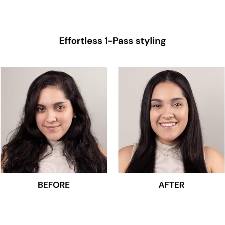 L'ange Hair Le Ceramique 1-Pass Flat Iron, Pink photo 7
