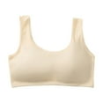 thumbnail image 4 of GYRATEDREAM Girls' Sports Bra Cotton Comfortable Wireless Training Bra for Teen Girls 3 Pack 12-16 Years, 4 of 8