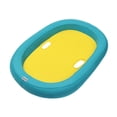 thumbnail image 2 of jinwen Dog Float Raft Inflatable Polyester Floating Mat Swimming Pool Water Toy Pet Boat Pet Pool Float for Small Medium Dogs Summer, 2 of 9