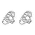 thumbnail image 1 of 1 Pce Bague Ongle en Strass Ajustable Bague Articulée Mode Bijou Doigt, 1 of 9