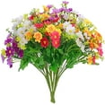 thumbnail image 4 of Daisies Artificial Flowers, Fake Colorful Daisy Plant Bouquet for Home Table Centerpieces Decoration Wedding Decoration--3 Bouquet, 4 of 4