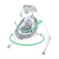 thumbnail image 4 of Ingenuity DreamComfort InLighten 6 Speed Baby Cradling Swing Music Chair, 4 of 15