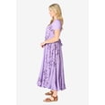 thumbnail image 3 of Woman Within Plus Size Mixed Print Maxi Dress, 3 of 6