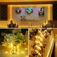 thumbnail image 5 of Morttic Battery Operated Rope Lights Outdoor , 72 ft 200 LED Rope Lights with Remote Control, 8 Modes Waterproof String Lights for Christmas ,Party Garden Patio Decor,Warm White, 5 of 17