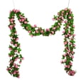 thumbnail image 2 of SPRING PARK Simulated Rose Fake Rose Vine Flowers Plants Artificial Flower Home Hotel Office Wedding Party Garden Craft Art Decor, 2 of 7