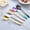 5pcs/set, variant on Walbest 1pc 2 in 1 Stainless Steel Spork, 8.27" Reusable Salad Noodles Soup Dinner Fork Spoon Travel Picnic Tableware