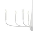 thumbnail image 2 of 52528WH Kichler Lighting Deela - 8 Light Chandelier-27 Inches Tall and 18.5 Inches Wide-White Finish, 2 of 12