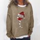 thumbnail image 2 of Sudaderas de Cuello Redondo de Navidad Para Mujer Primavera Otoño Manga Larga Impreso Suéter Top Odeerbi ODB193684, 2 of 5