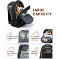 thumbnail image 7 of Lovevook Laptop Backpack for Women, Stylish Business Travel Work Bag with USB Charging Port, Water-Resistant Nurse Teacher College Computer Bag Daypack Fits up 15.6" Laptop, 7 of 7