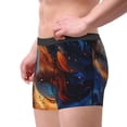 thumbnail image 3 of JUNZAN Cosmic Dog Starry Night Mens Underwear Boxer Briefs for Men’s-Small, 3 of 7