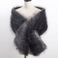 thumbnail image 1 of Women Shawl Decoration Solid Color Chic Coldproof Long Style Shawl, 1 of 4