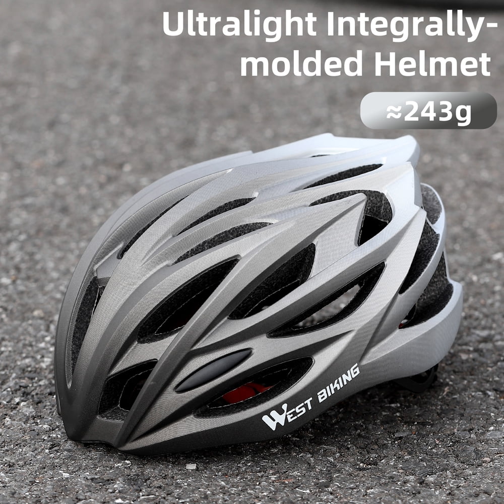 Gradient Color Helmet Gradient Color Breathable Cycle Helmet Integrated Safety Cap for Bike Cycling