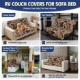 thumbnail image 5 of HUISEFOR Duck Camo RV Couch Covers for Jackknife Sofa Bed Stretchable Non-Slip Furniture Protector for Jackknife Sleeper Sofas, Elastic Edge, Machine Washable, Pet & Kid Friendly, 5 of 6