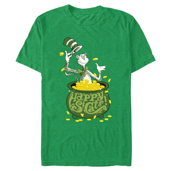 Men's Dr. Seuss Happy St. Cats Graphic T-Shirt