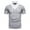 Gray, variant on ZVNAΖH Men's Cotton Short Sleeve T-shirts Drawstring Stand Up Collar Cycling Outdoor Windproof Tops Comfy Solid Color Slim Fit Pullover