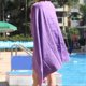 thumbnail image 2 of Toalla de baño de playa, toalla de microfibra, para exteriores, de secado rápido, de microfibra, para deportes de playa, natación, toallas de baño suaves, bloqueador solar de verano para viajes y ca, 2 of 5