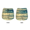 thumbnail image 3 of Xecao Retro Wooden for Double-layer Running Short for Women, Perfect for Gym, Tennis, and More, Featuring a Convenient Pocket-, 3 of 7
