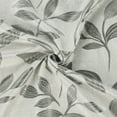 thumbnail image 6 of Superior Blackout Leaves Light Filtering Back Tab Curtain Panel Set, 52"x108", Sage, 6 of 9