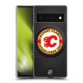 thumbnail image 1 of Head Case Designs Officially Licensed NHL Calgary Flames Puck Texture Soft Gel Case Compatible with Google Pixel 6 Pro, 1 of 7