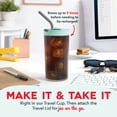 thumbnail image 3 of Dash Brew2Go™ Portable Cold Brew System, Makes 1.5 Cups Coffee, Aqua, 3 of 7