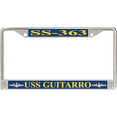 thumbnail image 1 of USS Guitarro SS-363 License Plate Frame, 1 of 1