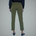 thumbnail image 2 of Banana Republic by Banana Republic Slim Straight Capri Pants, Olive Night Green, Women's 20, 2 of 2