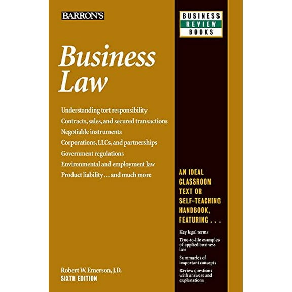 Pre-Owned Business Law (Paperback) 1438005113 9781438005119