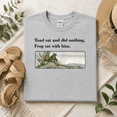 thumbnail image 2 of Frog Toad Retro Book Lover Graphic T-Shirt, 2 of 6