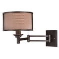 thumbnail image 1 of Vaxcel International W0260 Polk Instalux Bras Oscillant Applique, Étain Chaud, 1 of 1