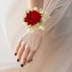 thumbnail image 4 of BRIGHTFUFU 4 Uds. Brazalete de ramillete nupcial de boda pulsera decorativa de ramillete de muñeca pulsera de flores para novia, 4 of 8