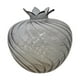 thumbnail image 3 of Jarrón de flores de cristal, decoración, regalo moderno, maceta con forma de granada, jarrón de flores para Gris, 3 of 9