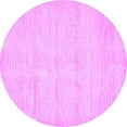 thumbnail image 1 of Ahgly Company Indoor Round Solid Purple Modern Area Rugs, 6' Round, 1 of 4