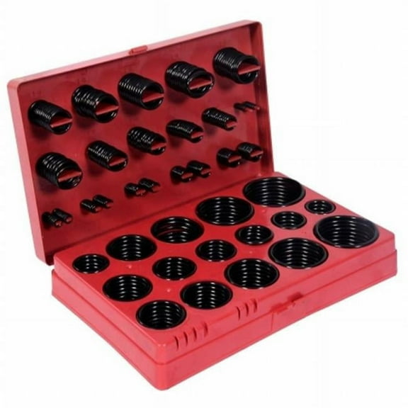 Universal Automotive Mechanics Metric Kit O-Ring Assortment with a Case - 419 Piece