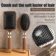 thumbnail image 2 of Juego de cepillos para el cabello con cepillo de masaje desenredante de nailon (dorado) JAMW Sencillez, 2 of 5