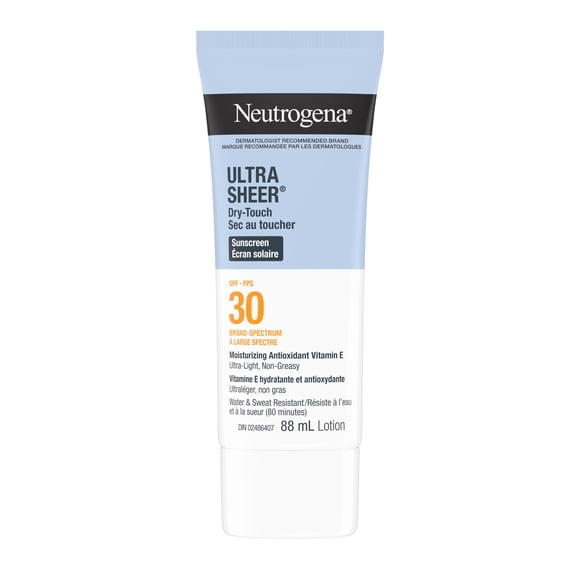 Neutrogena Sunscreen Lotion SPF 30, Ultra Sheer Dry Touch