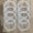 White, variant on 8pcs Silicone Jar Gasket Seals, 3.75 Inch Airtight Replacement Seal Rings for Storage Containers & Jars