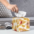 thumbnail image 6 of Gukieu mouse holiday Print Leather Tissue Box, PVC Waterproof Velcro Opening and Closing Square Tissue Box Holder, Suitable for Home and Office Decoration, 6 of 7
