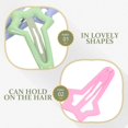 thumbnail image 3 of 12 pinzas de metal para el pelo, pasadores antideslizantes para mujeres y niñas, pinzas para el pelo de 2,36 pulgadas para cabello fino, 3 of 5