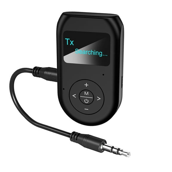 Bluetooth 5.0 Audio Receiver Transmitter LCD Display Handfrees Calling 3.5mm AUX TAPDRA Spare Part