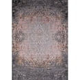 thumbnail image 1 of Ahgly Company Indoor Rectangle Mid-Century Modern Rosy Brown Pink Oriental Area Rugs, 6' x 9', 1 of 6