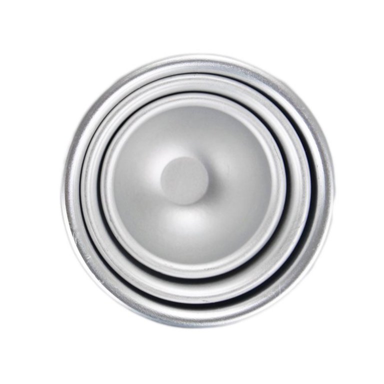 DIY Bath Bomb Mold 3 Sizes, 3 Sets, 6pcs Sphere Round Ball Molds Metal  Silver