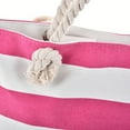 thumbnail image 4 of Beach Bag for Women Large Tote with Zipper Sandproof Handbag for Travel Pool Gym, 4 of 4