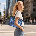 thumbnail image 6 of ZUXONGSY Sea Turtle Hibiscus Print Handbag for Women Portable Top Handle Satchel Waterproof Work Bag with Zip Compartments for Workout Dating, 6 of 6