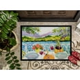 thumbnail image 3 of Carolines Treasures 6139MAT après-Midi de Raisin Ravit le Vin Tapis Intérieur Ou Extérieur- 18 x 27 Po., 3 of 4