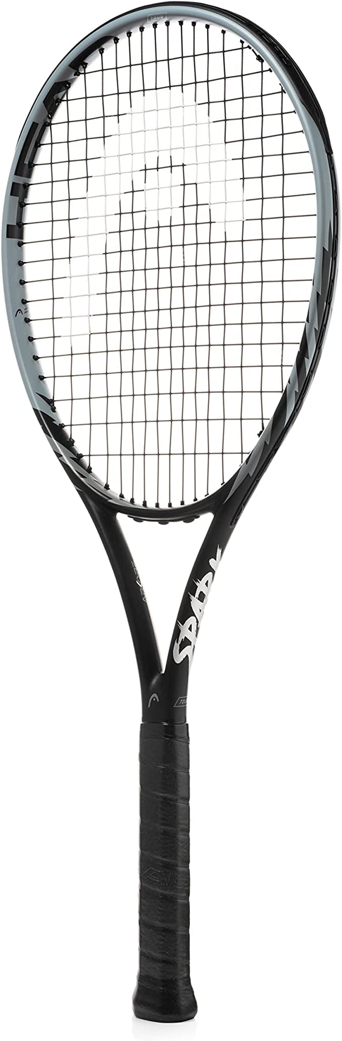 HEAD MX Spark Tour Tennis Racquet, 100 sq. in. Head Size, Black