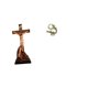 thumbnail image 1 of Estatua católica,Estatua de la Virgen María Figura Colección Religiosa,Figura de la cruz de Jesús Escultura católica decoración,Escultura china,Minifigura china de latón para decoración, 1 of 8