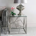 thumbnail image 3 of Heavenly Collection | Table d'appoint cubique argentée pour chambre et salon, 3 of 7