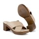 thumbnail image 2 of Mule Vida Leve Romina Nude Para Mujer Talla 23 Vida Leve P211516-NUTTY, 2 of 5