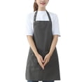thumbnail image 1 of Injueey Delantal de cocina impermeable conveniente cubierta protectora accesorio adultos delantales ropa de trabajo para restaurante cafetería Herramientas y accesorios para hornear, 1 of 6